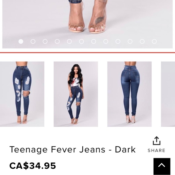 Fashion Nova jeans - Picture 2 of 4